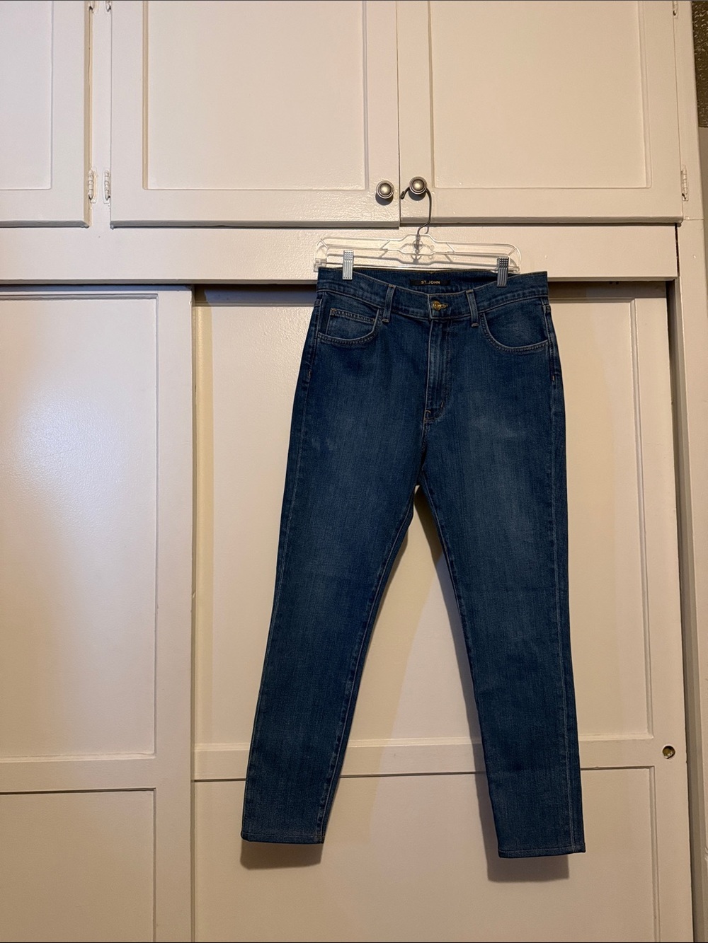 St. John Dark Blue Skinny Jeans